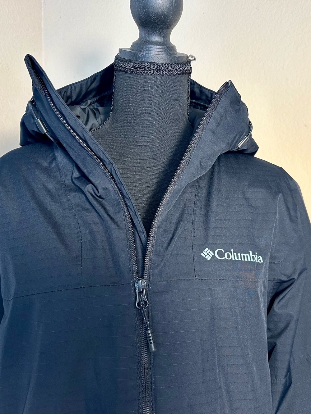Gorpcore Columbia Men’s Black Omni-Heat Insulated Winter Puffer Jacket SZ Small